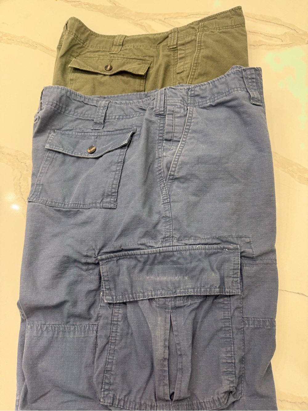 Men's Cargo Shorts - Blue and Olive -Mossimo Supply Co.